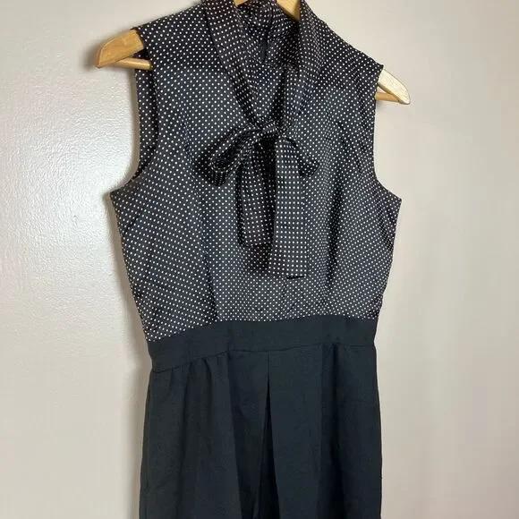 CLEARANCE! Vintage 60s Polka Dot Dress Size 6-8 VGUC - Picture 6 of 9